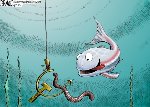 Cartoon Of The Day: Fish Hook. 