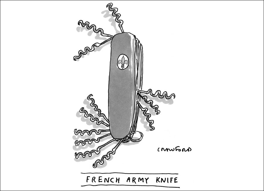 Michael Crawford French Army Knife