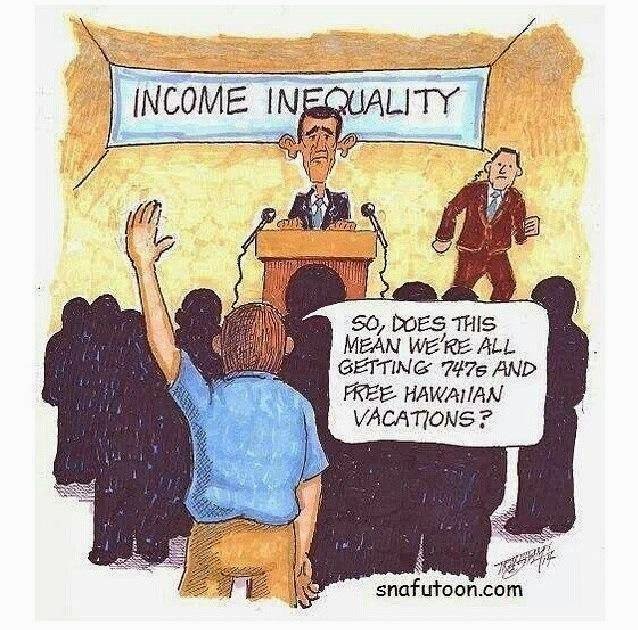 Cartoon Of The Day: Income Inequality - Common Sense Evaluation