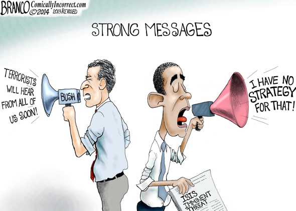 
The World Is Listening - Strong Messages - Obama No-Strategy