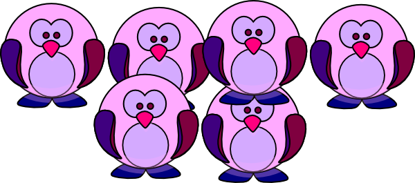 Purple Penguins