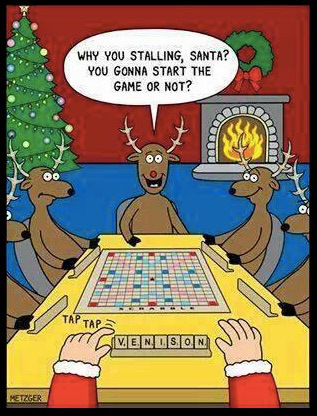 Santa Scrabble