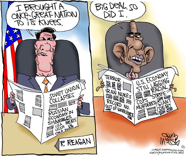 Reagan Vs. Obama