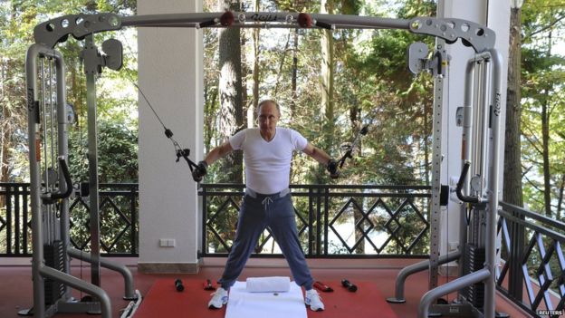 Putin Workout Video