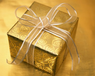 Gold Wrapping Paper