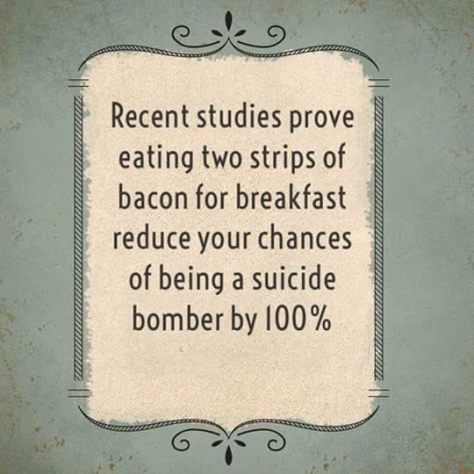 Recent Study On Bacon