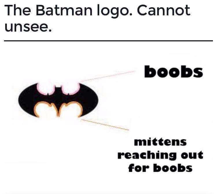The Batman Logo You Can’t Unsee