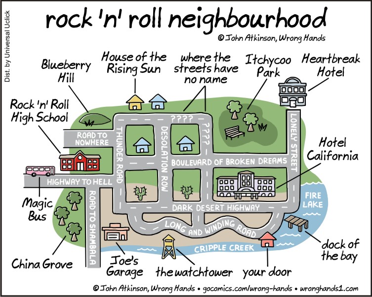 rock ‘n’ roll neighbourhood