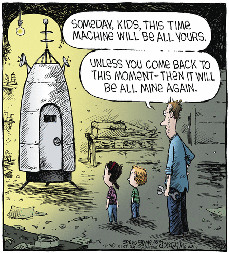 history time travel cartoon