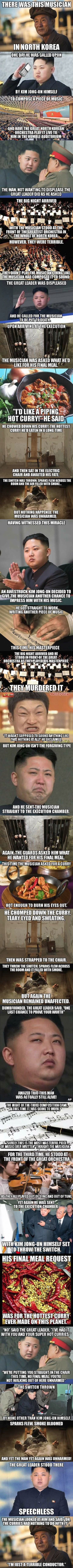 Kim Jong-un vs The Musician
