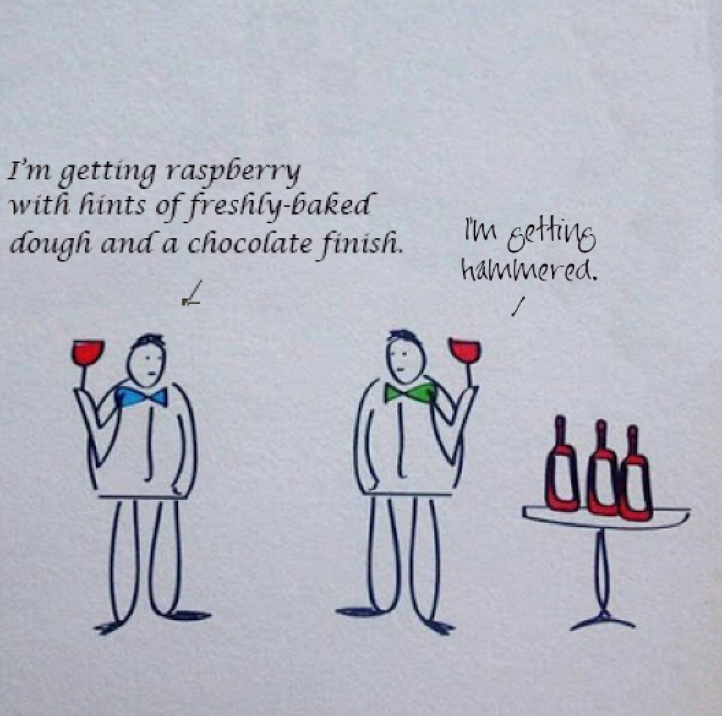 Cartoon Of The Day: Two Types Of Wine Tasters