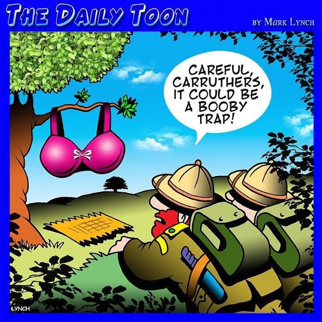 Cartoon Of The Day: Booby Trap.