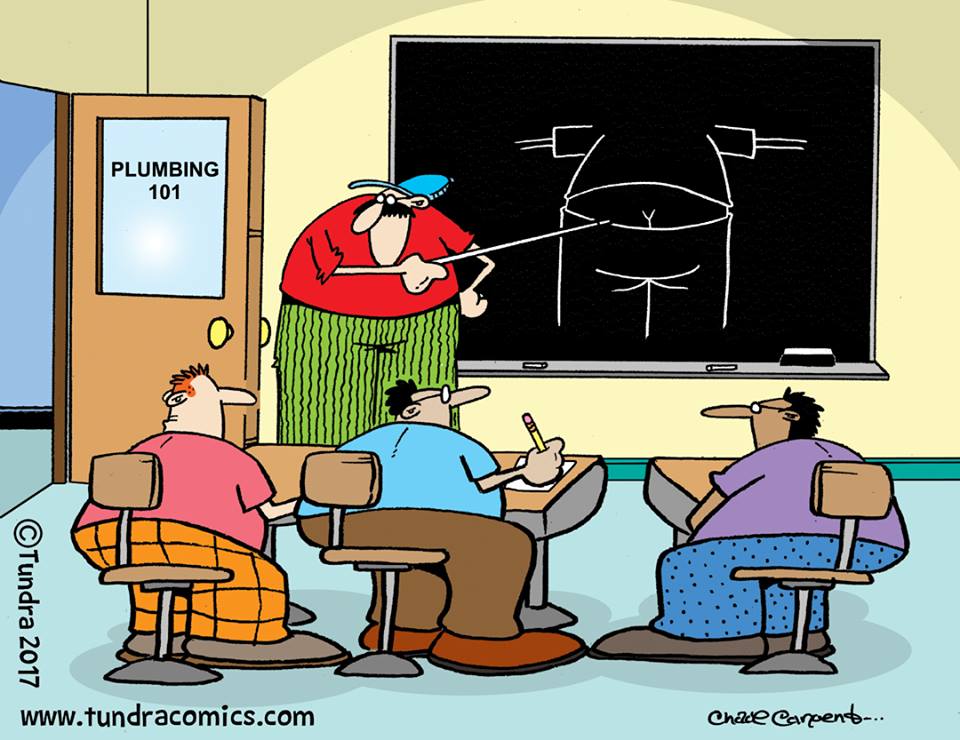 Cartoon Of The Day: Plumbing School