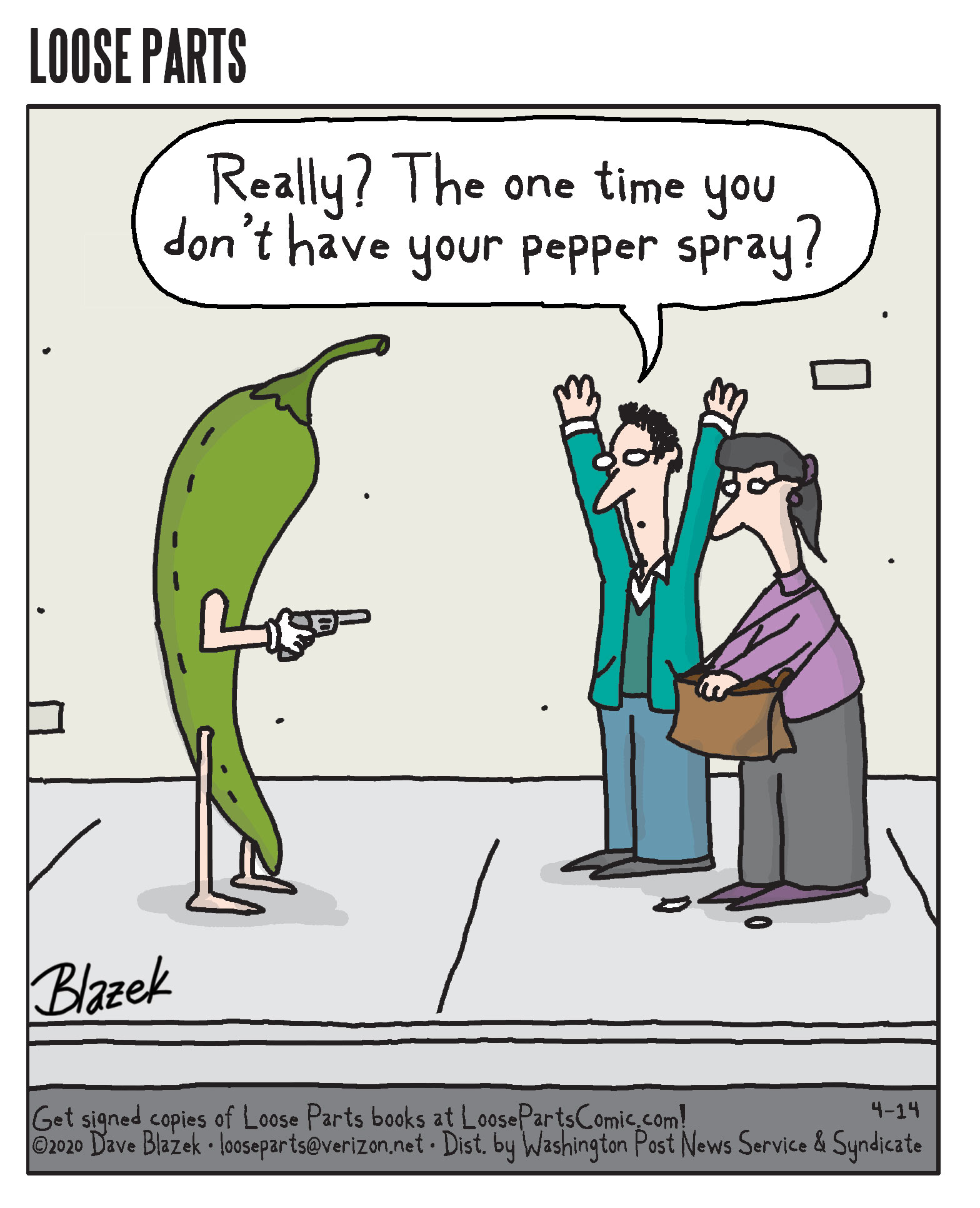 Cartoon Of The Day: Pepper Spray
