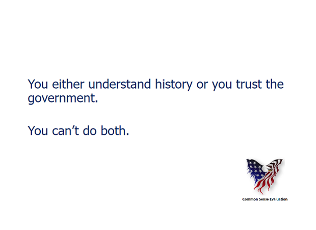 Understand History - Common Sense Evaluation