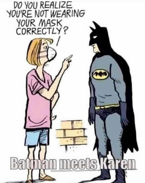 Cartoon Of The Day: Batman Meets Karen