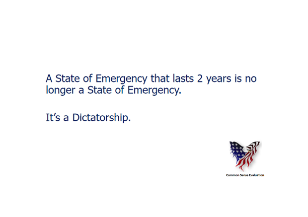 A State Of Emergency - Common Sense Evaluation