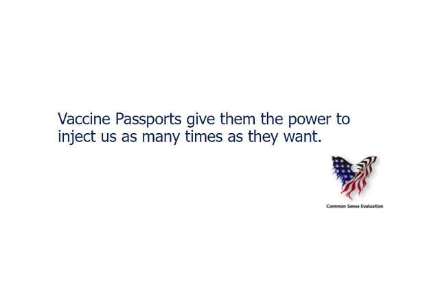 Vaccine Passports - Common Sense Evaluation