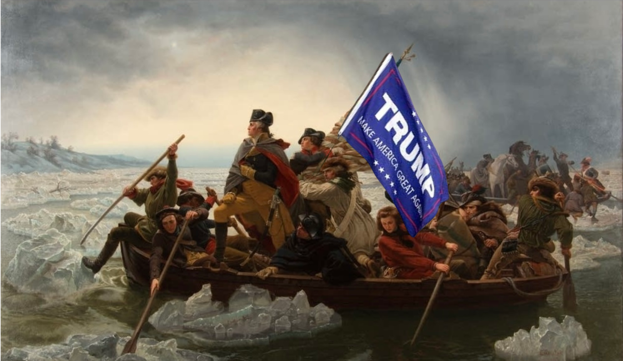 Wallpaper Of The Day: Crossing the Delaware!