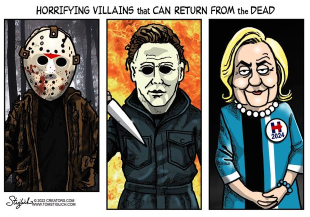 Cartoon Of The Day: Horrifying Villains - Common Sense Evaluation