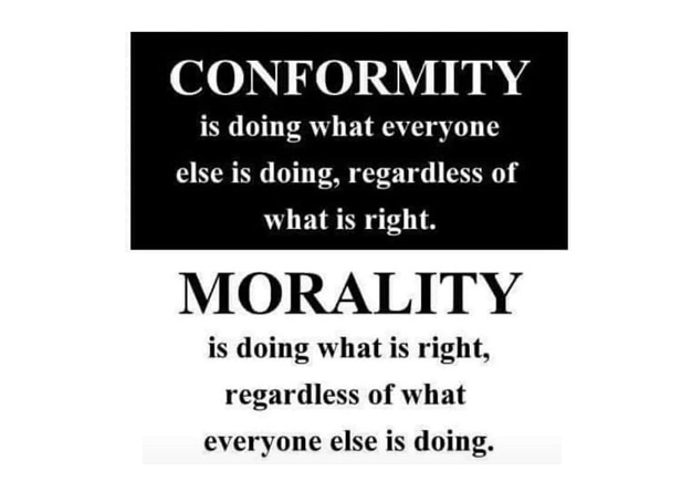 Conformity And Morality