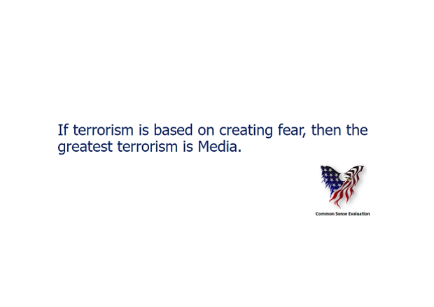 Terrorism - Common Sense Evaluation