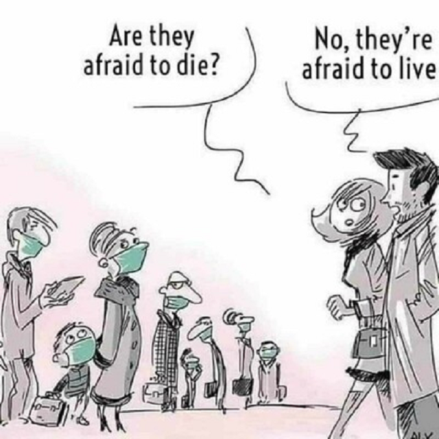Cartoon Of The Day: Afraid