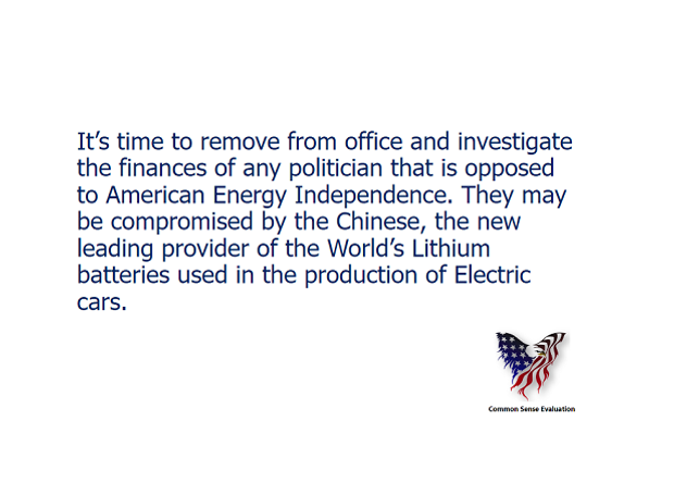 American Energy Independence - Common Sense Evaluation