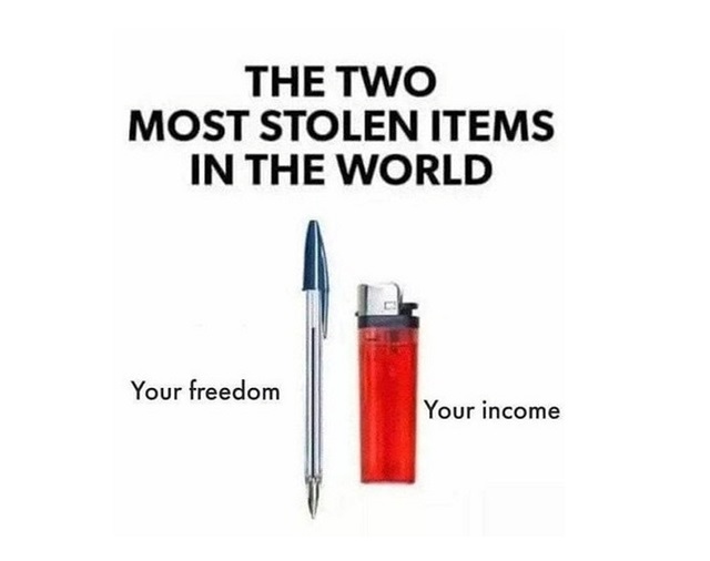 The Two Most Stolen Items