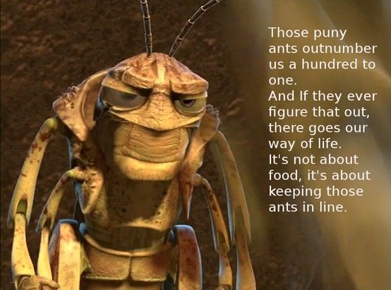 Those Puny Little Ants