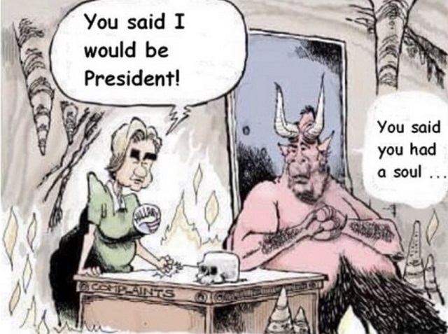 Cartoon Of The Day: A Deal With The Devil - Common Sense Evaluation