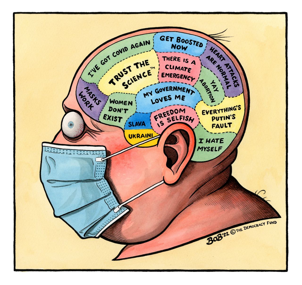 Cartoon Of The Day: Mass Formation Psychosis