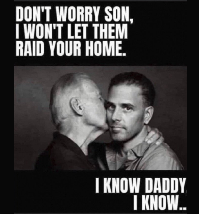 Don't Worry, Son, I won't let them raid your home.