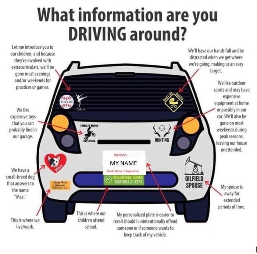 What Information Are you Driving Around?