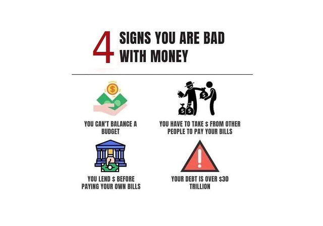 4 Signs You Are Bad With Money