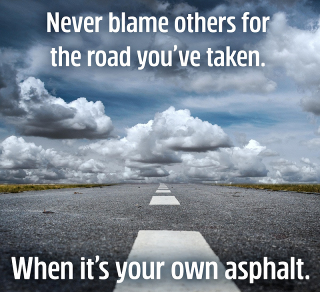 Never Blame Others - Common Sense Evaluation