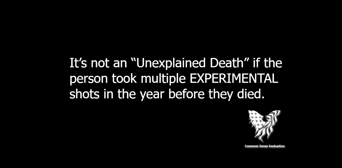 Unexplained Death - Common Sense Evaluation