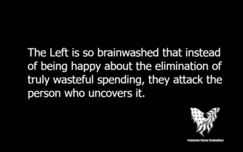 The Left is so brainwashed that instead of being happy about the elimination of truly wasteful spending, they attack the person who uncovers it.